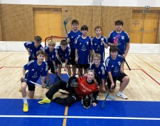 Okresní kolo ve florbale chlapců