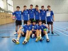 Stříbrní volejbalisté